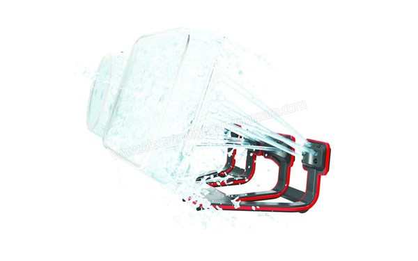 WHIRLPOOL WKBC3C24PX - Douchettes PowerClean Pro (cr&eacute;dit : Darty)