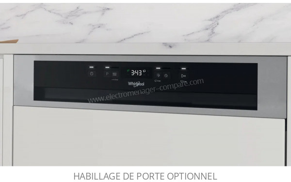 WHIRLPOOL WKBC3C34PX - Panneau de commandes