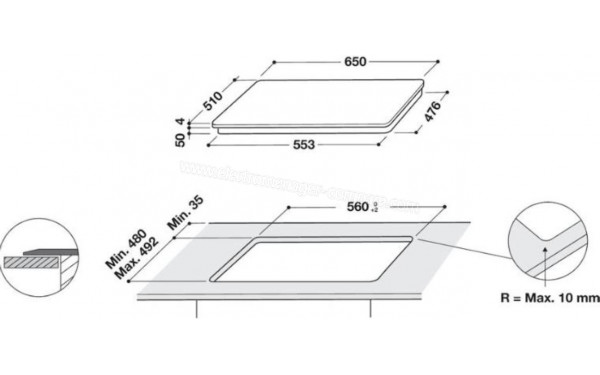 WHIRLPOOL WL B4265 BFIXL - Sch&eacute;ma technique