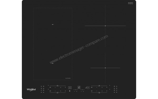 WHIRLPOOL WL B8160 NE - Vue du dessus