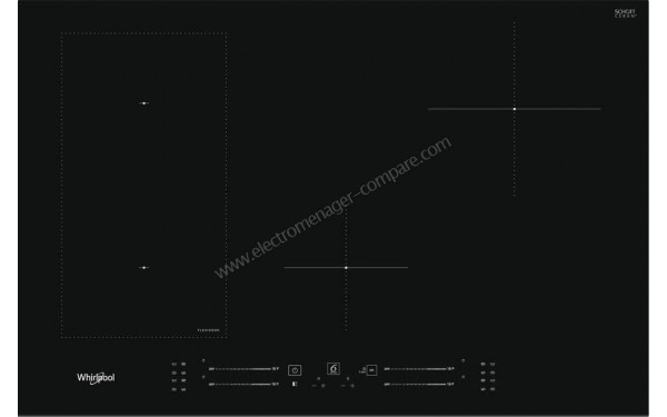 WHIRLPOOL WL S3377 BF - Vue du dessus