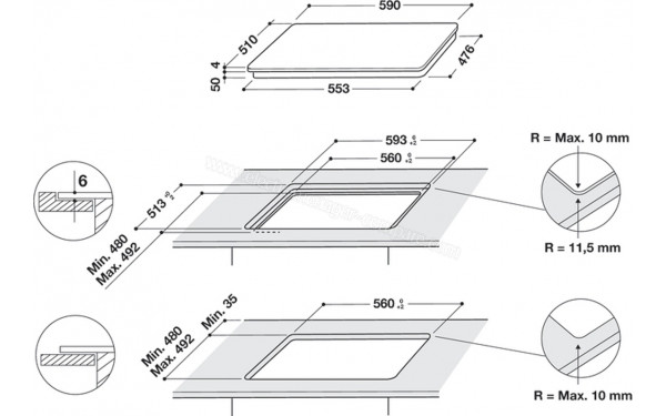 WHIRLPOOL WL S7260 NE - Sch&eacute;ma technique