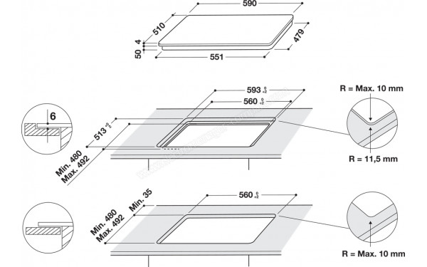 WHIRLPOOL WL S7960 NE - Sch&eacute;ma technique