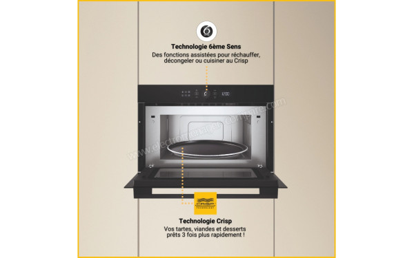 WHIRLPOOL WMD54MBF - Technologie Crisp