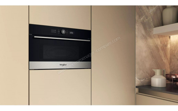 WHIRLPOOL WMD54MXF - Appareil encastr&eacute; vue 3/4 gauche