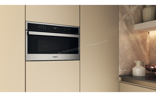 WHIRLPOOL WMD6O4TXF - Appareil encastr&eacute; vue 3/4 gauche