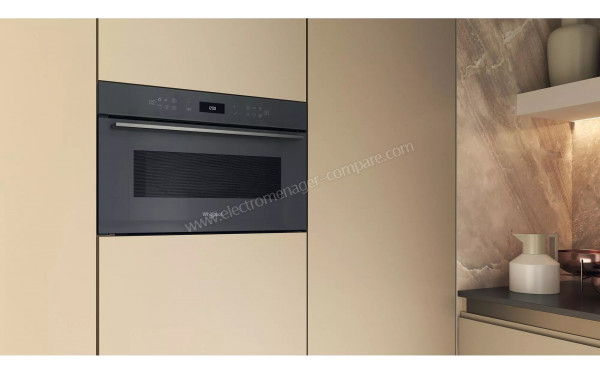 WHIRLPOOL WMD7O4TSGF - Appareil encastr&eacute; vue 3/4 gauche