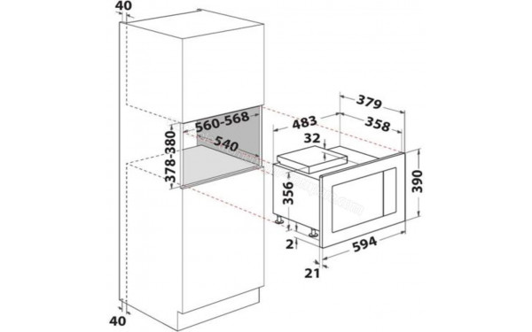 WHIRLPOOL WMF250G - Sch&eacute;ma technique