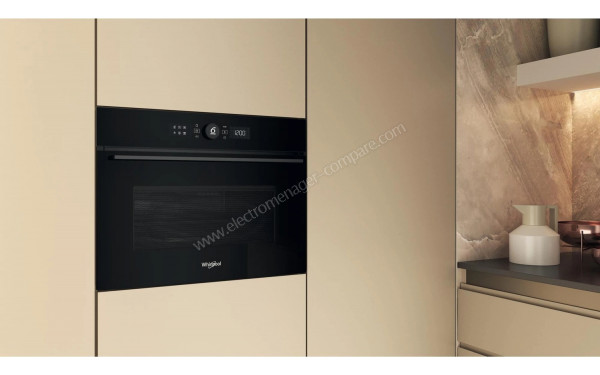 WHIRLPOOL WMW57DMBF - Appareil encastr&eacute; vue 3/4 gauche