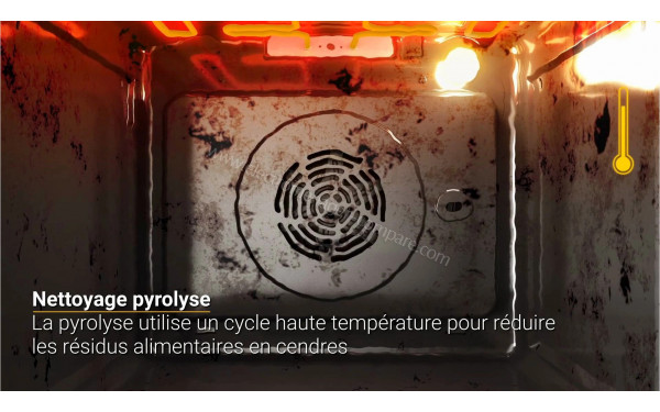 WHIRLPOOL WOI5S8PM1SXAF - Nettoyage pyrolyse