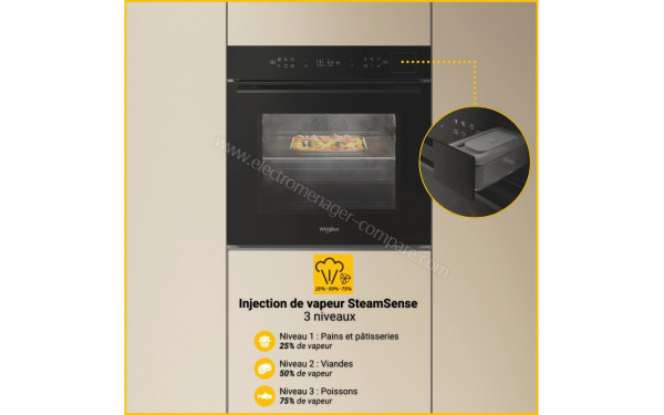 WHIRLPOOL WOI7A8FPT1SBAF - Mise en situation