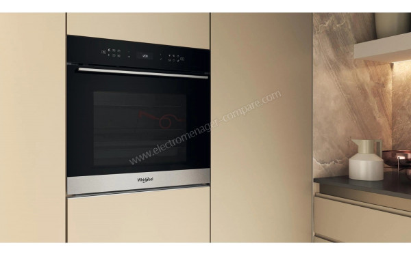 WHIRLPOOL WOI7A8FPT1SXAF - Appareil encastr&eacute; vue 3/4 gauche