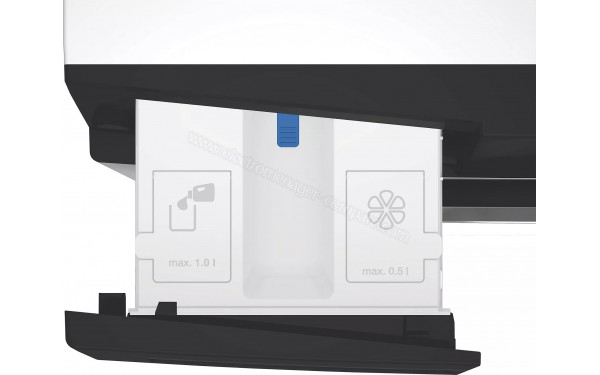 WHIRLPOOL WPM27WADSFR - Zoom sur le tiroir lessiviel