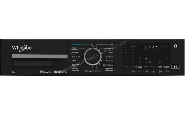 WHIRLPOOL WPM87WADSFR - Panneau de commandes
