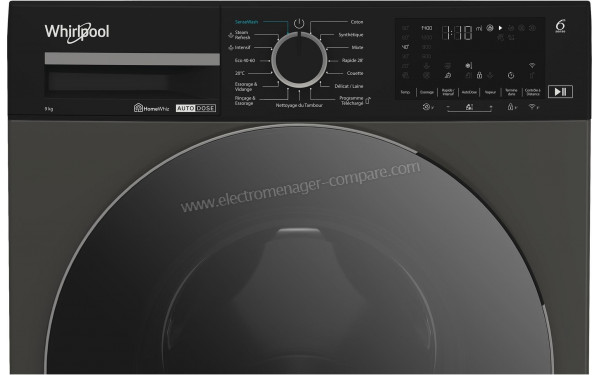 WHIRLPOOL WPM97GADSFR - Panneau de commandes