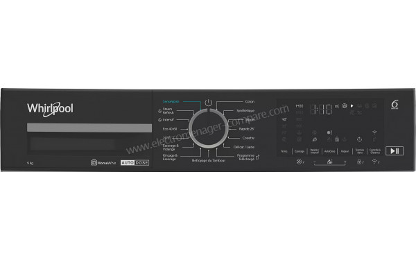 WHIRLPOOL WPMD911WADSFR - Panneau de commandes
