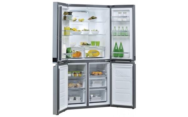 WHIRLPOOL WQ9B1L - Vue 3/4 gauche avec porte ouverte