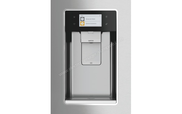 WHIRLPOOL WQ9IHO1X - Distributeur d'eau fra&icirc;che/gla&ccedil;ons/glace pil&eacute;e