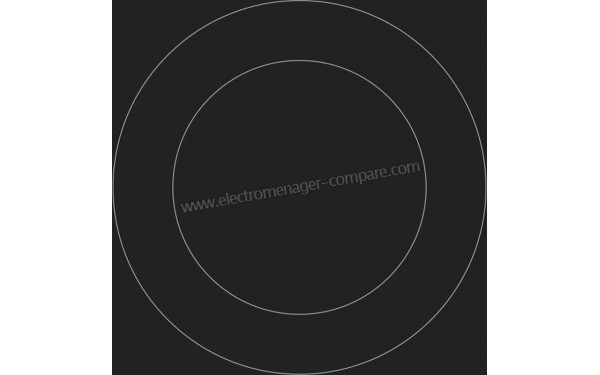 WHIRLPOOL WRD6030B - Zoom sur le foyer radiant