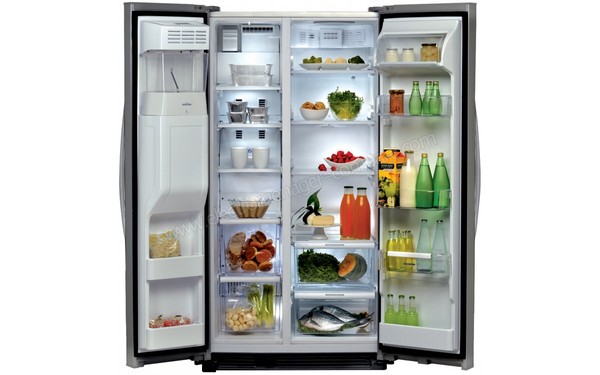 WHIRLPOOL WSC5541A+NX - Vue de l'int&eacute;rieur