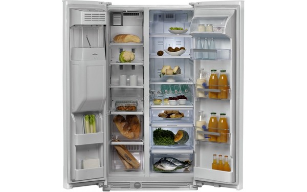 WHIRLPOOL WSN5586A+W - Vue de l'int&eacute;rieur