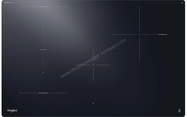 WHIRLPOOL WTX8015DCFF - Vue du dessus