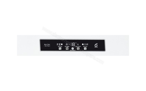 WHIRLPOOL WVA35642NFW - Vue des commandes