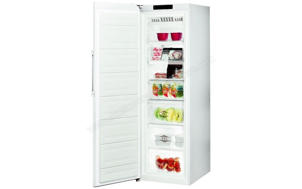 WHIRLPOOL WVE2650NFW - Vue 3/4 droite porte ouverte