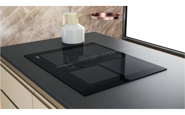 WHIRLPOOL WVH 1065B - Appareil encastr&eacute; vue 3/4 droite