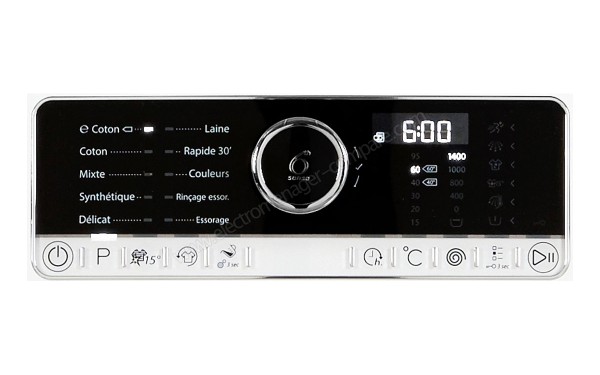 WHIRLPOOL ZEN8 - Vue des programmes (cr&eacute;dit : Boulanger)