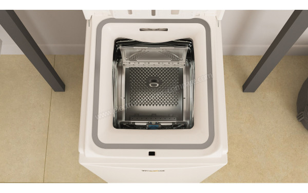 WHIRLPOOL ZEN TDLRBX6252BSFR/N - Zoom sur le tambour