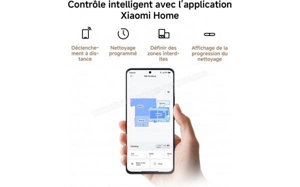 XIAOMI H50 Blanc - Application pour smartphones ou tablettes