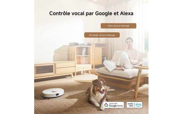 XIAOMI H50 Blanc - Contr&ocirc;le vocal par Google et Alexa