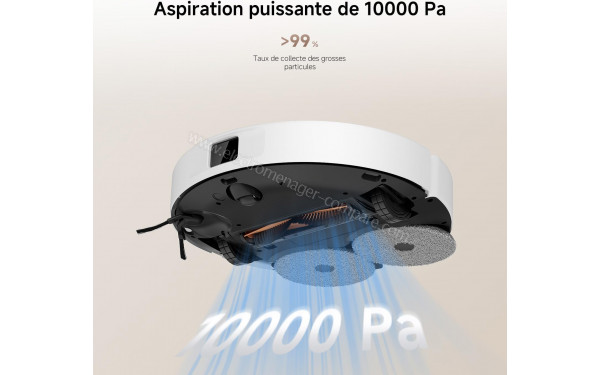 XIAOMI H50 Blanc - Aspiration puissante