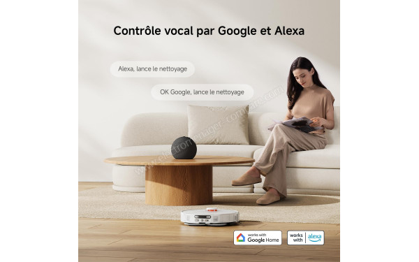 XIAOMI H50 Pro Blanc - Contr&ocirc;le vocal par Google et Alexa