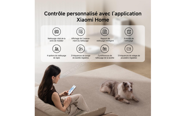 XIAOMI H50 Pro Blanc - Application pour smartphones ou tablettes
