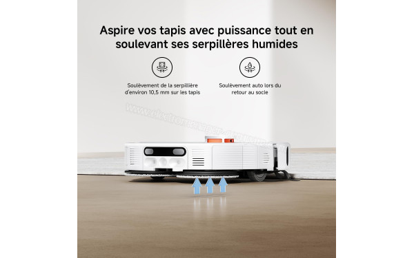XIAOMI H50 Pro Blanc - Soul&egrave;vement des serpilli&egrave;res humides