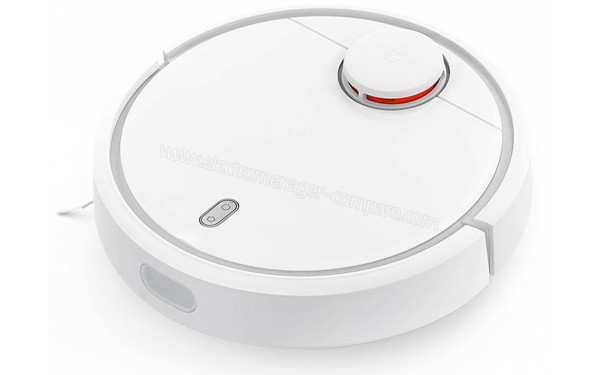 XIAOMI Mi Robot Vacuum - Vue 3/4 droite (cr&eacute;dit : Darty)