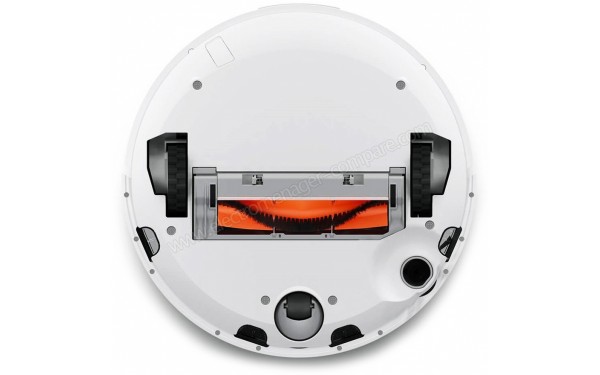 XIAOMI Mi Robot Vacuum - Vue du dessous (cr&eacute;dit : Darty)