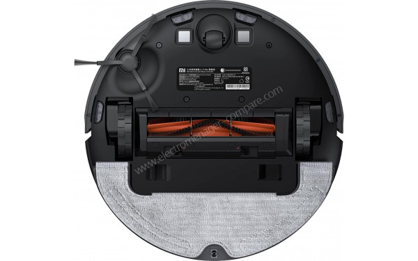 XIAOMI Mop 2 Ultra Noir - Vue du dessous