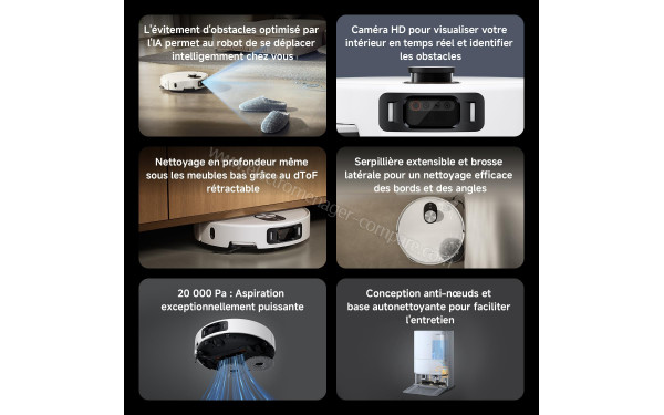 XIAOMI Robot Vacuum 5 Pro Blanc - Mise en situation