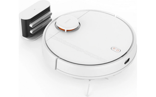 XIAOMI S12 Blanc - Vue 3/4 gauche avec socle de charge