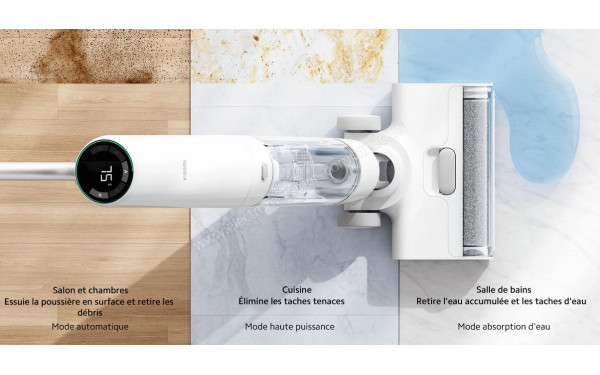 XIAOMI Truclean W10 Ultra Wet Dry - Mise en situation