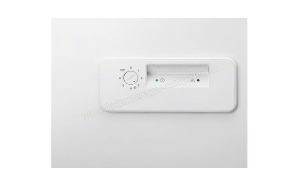 ZANUSSI ZFC31401WA - Vue des commandes