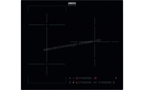 ZANUSSI ZIFN633K - Vue du dessus
