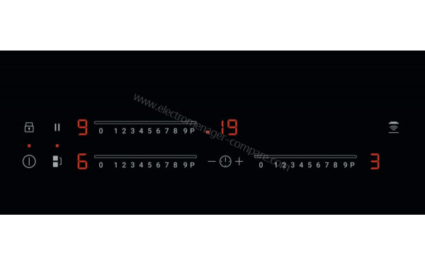 ZANUSSI ZIFN633K - Panneau de commandes