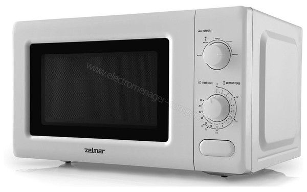 ZELMER ZMW1103W - Vue 3/4 droite