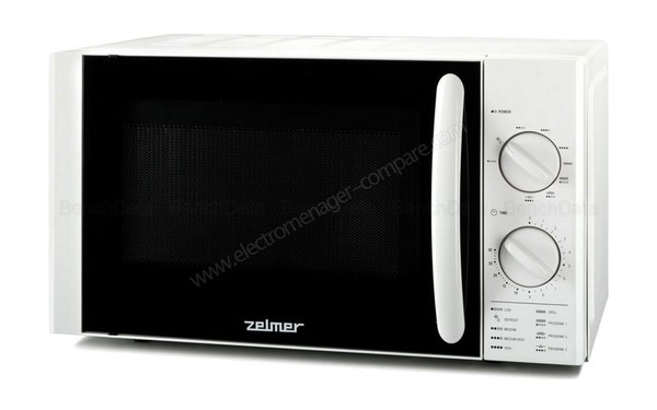 ZELMER ZMW3001W - Vue 3/4 droite