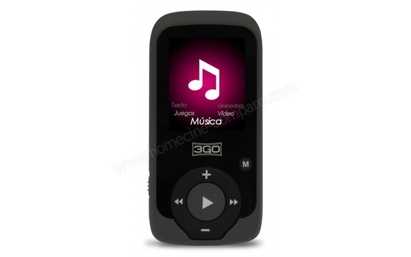 3GO Arya 8 Go Noir - Vue de face