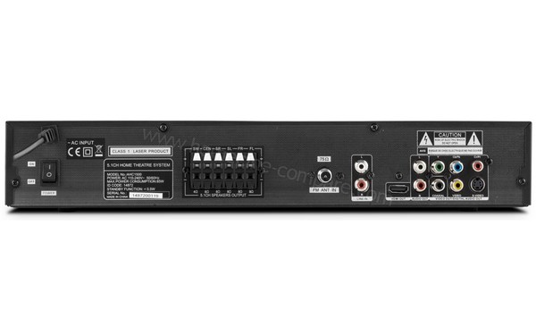 AKAI AHC1500 - Connectique